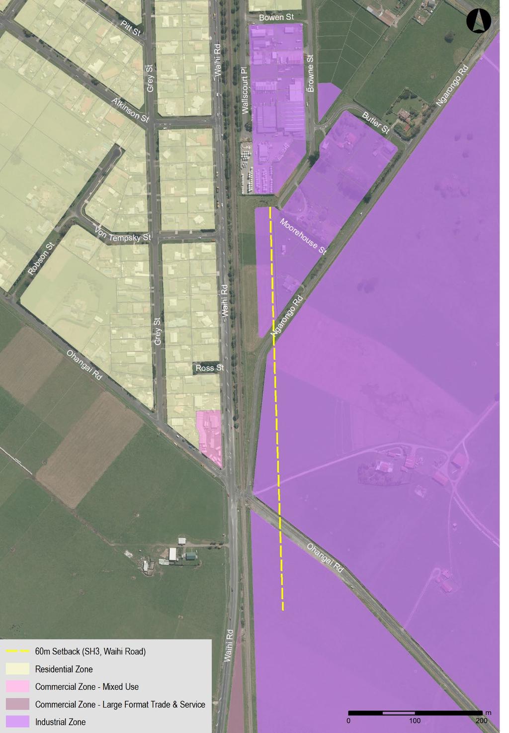 7.4 Industrial Zone Appendix 1: 60 metre building setback from State Highway