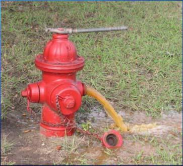 Water Distribution System Maintenance Approximate Flow Rates (gpm) from 2½ Fire Hydrant for Pitot Readings (psi) Pressure at Pitot Approx. FH Flow Pressure at Pitot Approx.