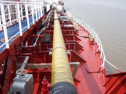 Marine Piping Systems GREEN THREAD 75 and 50 Fiber Glass Systems products meet the challenges of Marine applications by offering