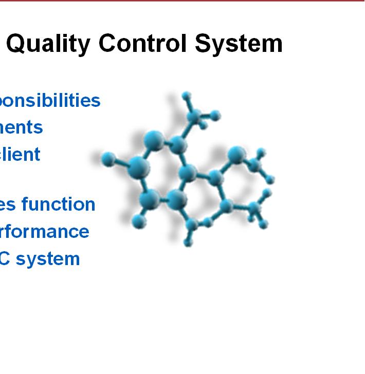 Elements of a Quality Control System Leadership