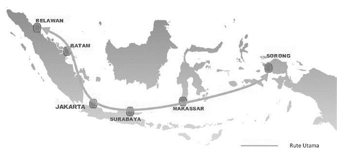 Enhancing Pendulum Nusantara Model in Indonesian Maritime Logistics Network Komarudin System Engineering, Modeling Simulation (SEMS) Laboratory, Department of Industrial Engineering, Universitas