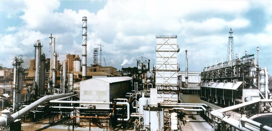 Koppers-Totzek gasification plant in Modderfontein, S.