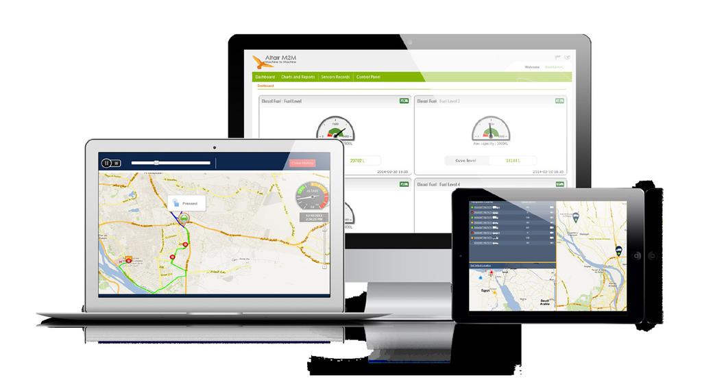 It enables real-time remote monitoring of stock levels in delivery trucks and fixed containers above or below ground.