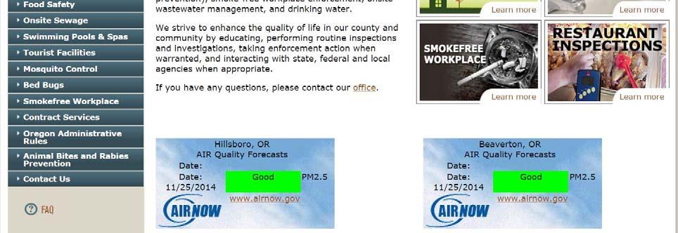 through an EPA website called AirNow.gov.