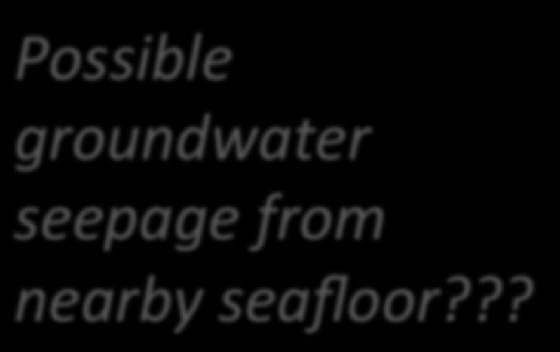 nearby seafloor?