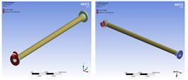 DESIGN AND ADHESION STRENGTH ANALYSIS OF TUBE AND FLANGE JOINT OF PROPELLER SHAFT MADE OF CARBON COMPOSITE FIBER Ordinarily, the propeller for automobile has a static maximum torque of 350 kg f mor
