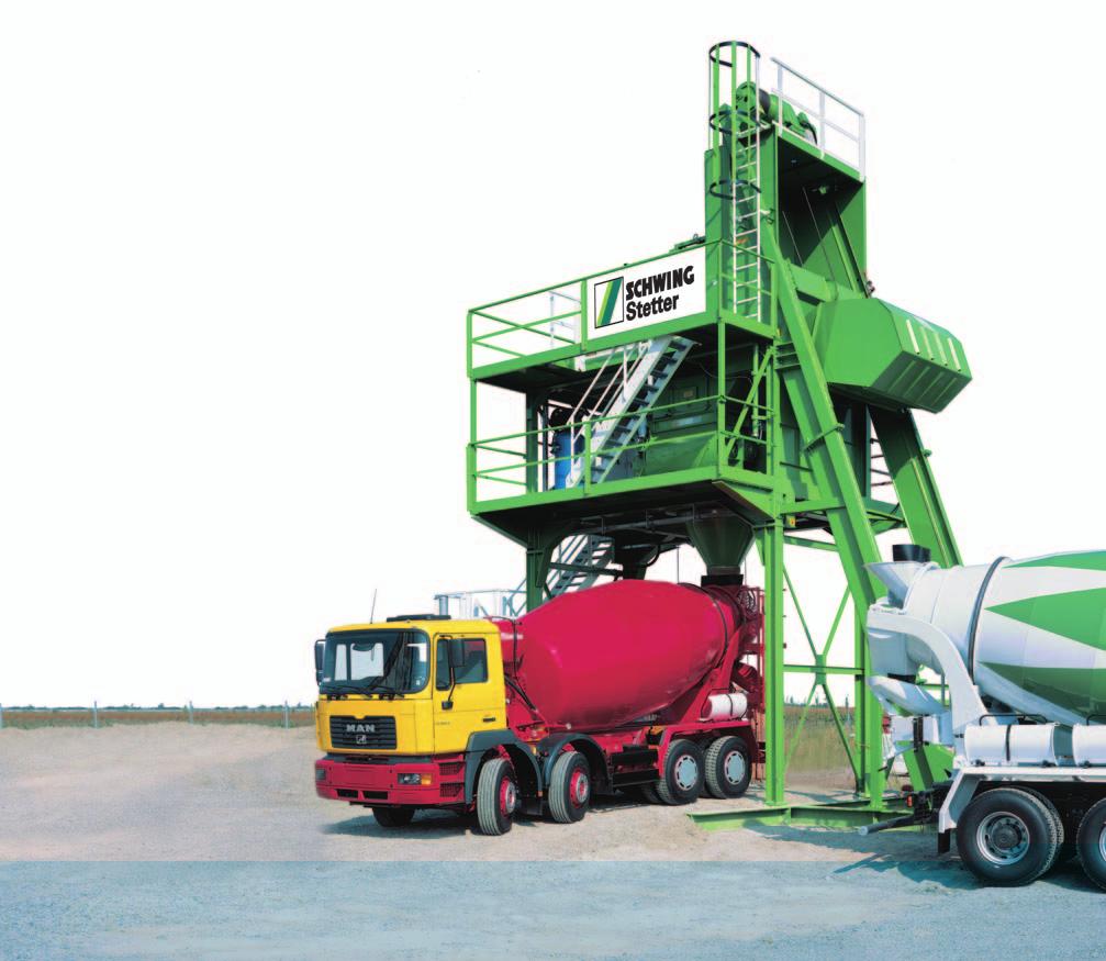 2 3 OUR EXPERIENCE COUNTS. THE MODULAR MIXING PLANT GENERATION. Stetter horizontal concrete mixing plants HN 1.5 HN 4.
