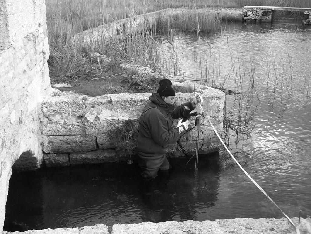 142 M. Polemio et al. Considering mainly the availability of historical measurements, we selected a spring to assess the whole effect of well discharge and of a decrease in natural recharge.