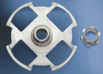 Hub for clutch plate with