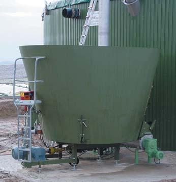 based on a feed mixing vehicle with solid