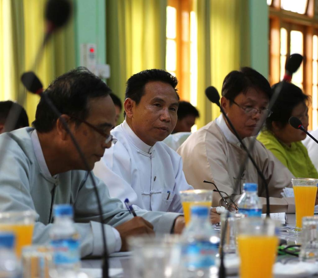 LIFT and its partners work closely with the Government of Myanmar at union, regional and local levels,