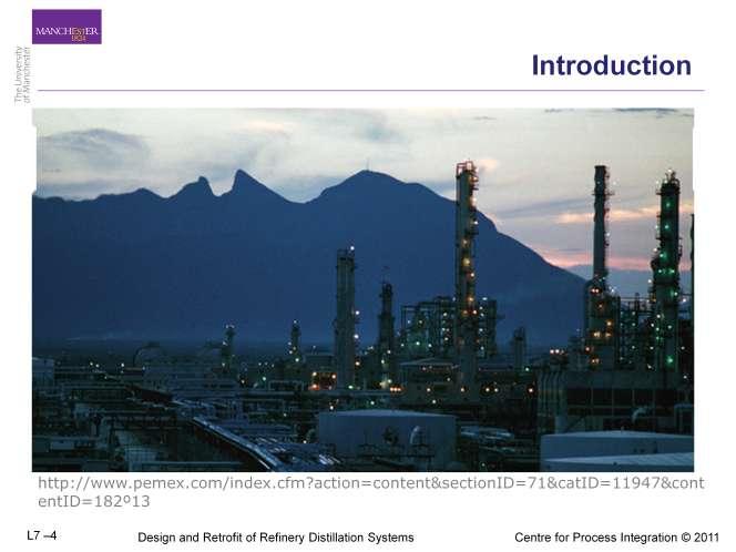 A crude oil refinery is an industrial process plant where crude oil is processed and