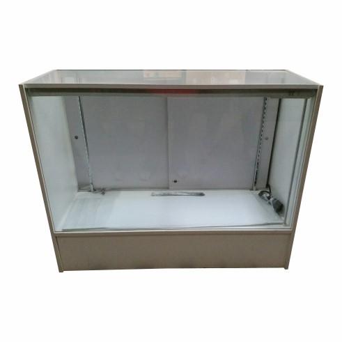 63 $ Glass Display Case: White 78 tall x 48 wide x 18 deep, Lockable sliding glass doors, 8 glass shelves Can be ordered separately or added to rental units $182.50 $232.