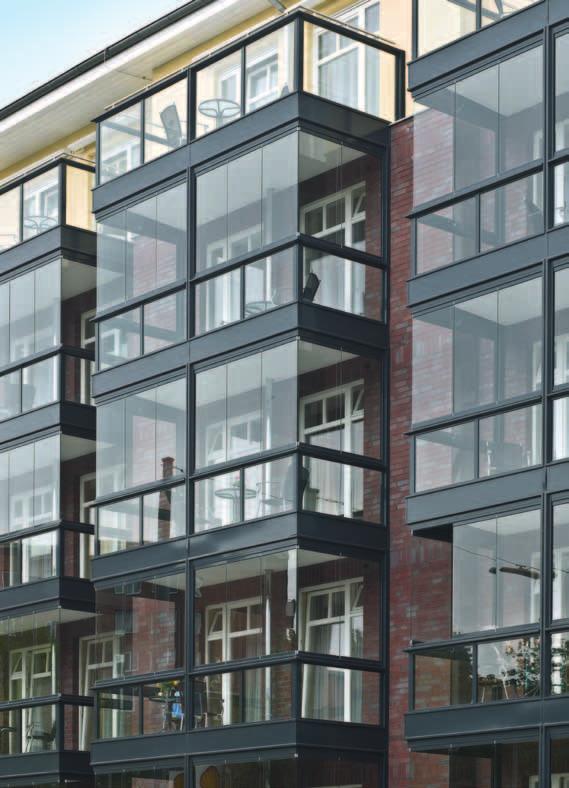 All-in-one solution Retrofitting balconies is one of the most popular renovation measures in the residential property sector.