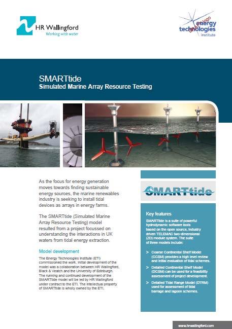 SMARTide Simulated Marine Array Resource Testing now available as