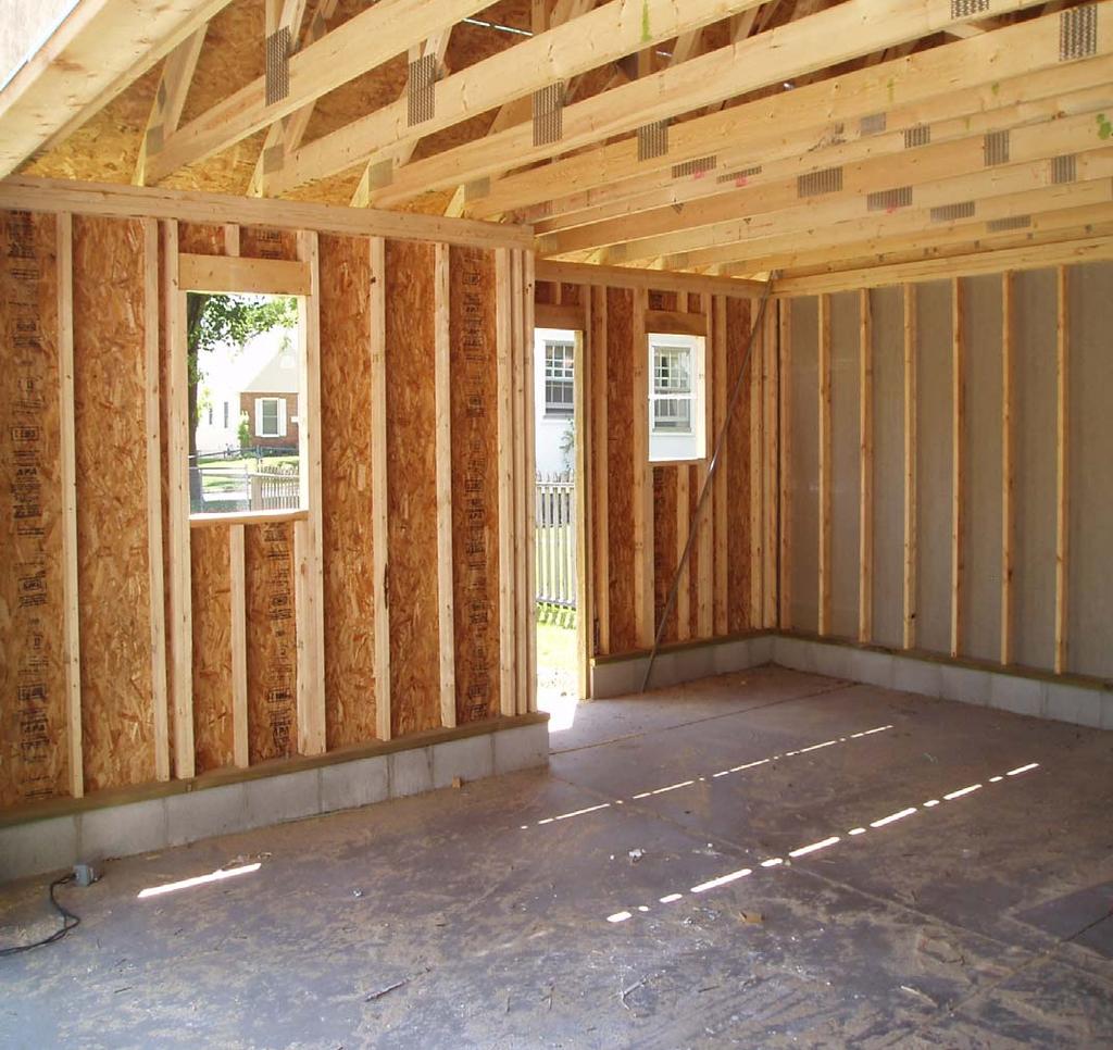 Building Inspections Framing and Masonry inspection: after all plumbing, mechanical and