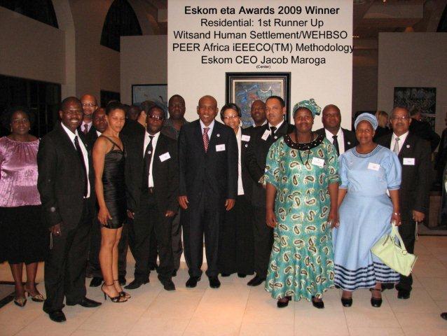 91 Photo 16: WEHBSO Team receiving an award from ESKOM, dated 2009 (Source: WEHBSO) Veliswa Mtululu, 47 who is the executive member of WEHBSO, mentioned that ever since she was involved in the