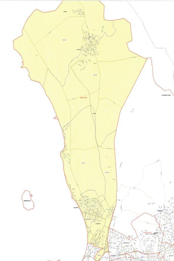 According to the City of Cape Town s website (2011) Subcouncil 1 stretches from Milnerton along 30km of glorious coastline to Atlantis in the north Figure 5 and 6: Maps showing the 24 Subcouncils and