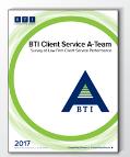 BTI Research and Publications ADDITIONAL INSIGHTS The data and insight found in BTI s reports are used to train attorneys, guide business development, inform strategy, and calibrate market trends
