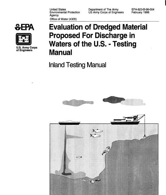Inland Testing Manual Addresses CWA Interim guidance in 1976, updated in 1998 Included: