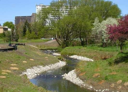 Strategy Watercourse Stream Restoration Improvements Improved channel