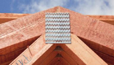 OPITZ supplies the entire construction industry as well as private clients: nailplate constructions, from roof trusses for family homes and apartment houses to