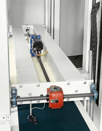 assembly technological advantages Optimised cabinet squaring is obtained by means of an integrated mechanical system rack