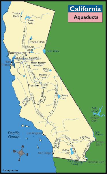 II. Water Use In California Water Supply Today Imported Water: Los Angeles Aqueducts Colorado River Aqueduct California Aqueduct (San Francisco