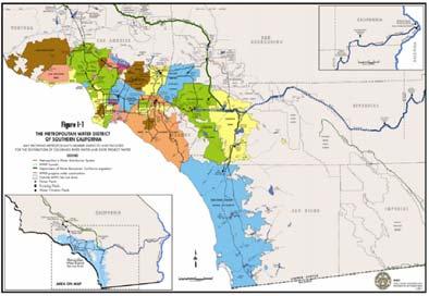 areas II. Water Use In California Metropolitan Water District Public agency formed in 1928 by a vote of electorates from 13 Southern California cities.