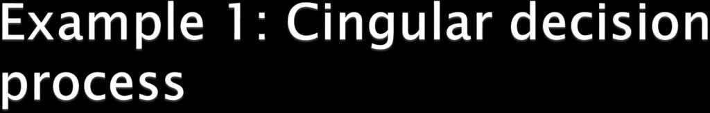 Cingular faces analogous decision process.