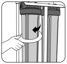 5 Installation Procedure 1. The unit is easy to install with a basic threaded 1 inch IN fitting and a 1 inch OUT fitting. 2.