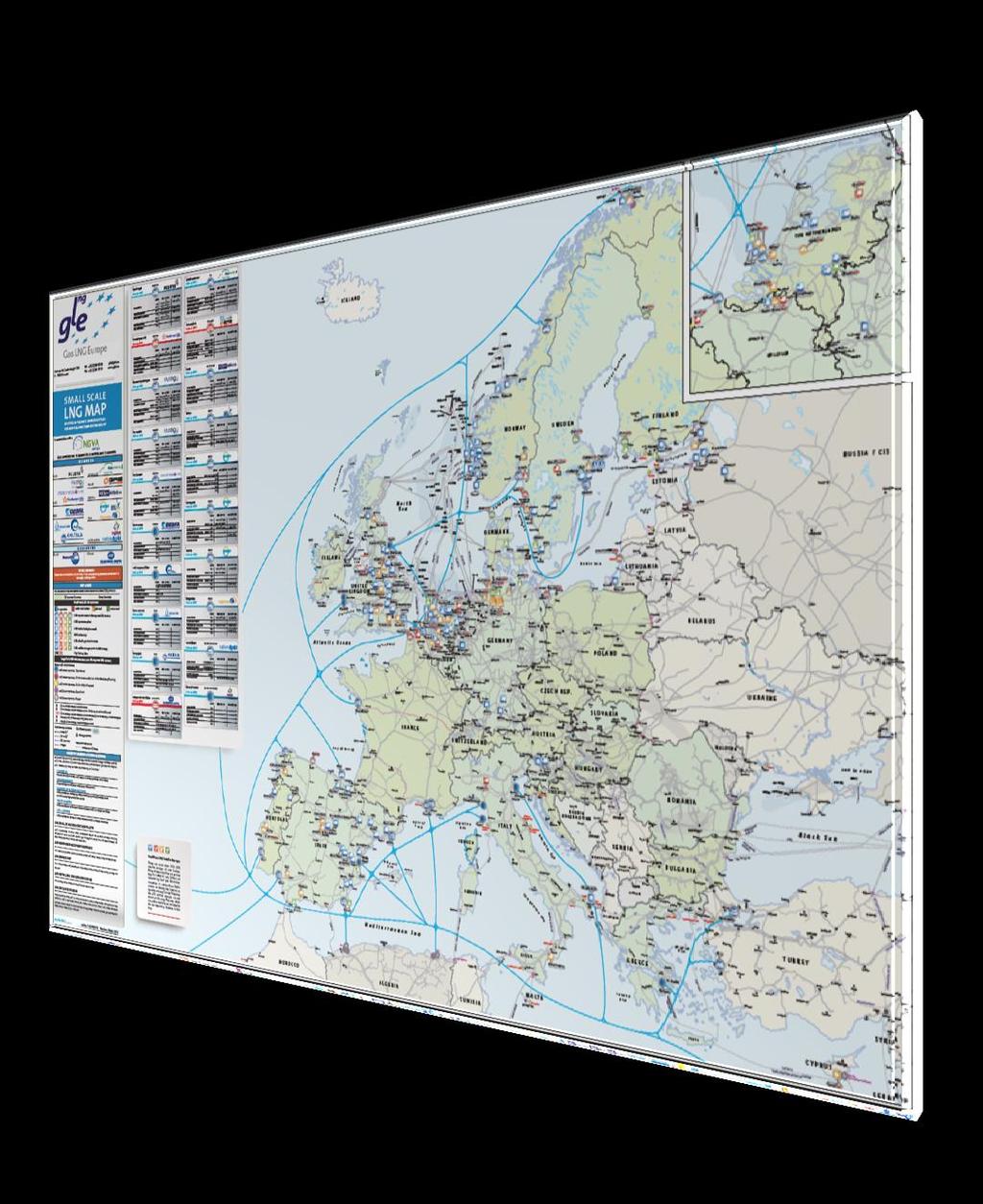 GLE LNG Maps Print