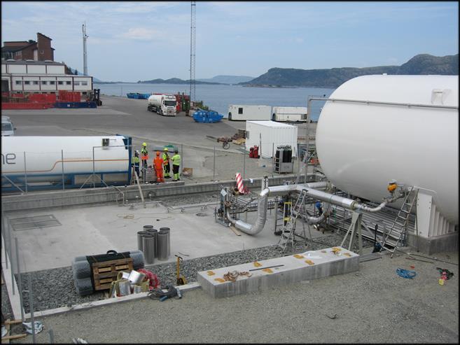storage tank( up to 1000m 3 ) Cryogenic pump ( 600 l/min to