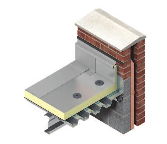 Roof Insulation TR26 LPC/FM INSULATION FOR FLAT ROOFS WATERPROOFED WITH MECHANICALLY FIXED SINGLE PLY WATERPROOFING LPCB / FM compliance Fast track building programmes New build Refurbishment Metal,