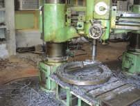 We are having a well-equipped machine and forge shop, cutting shop and
