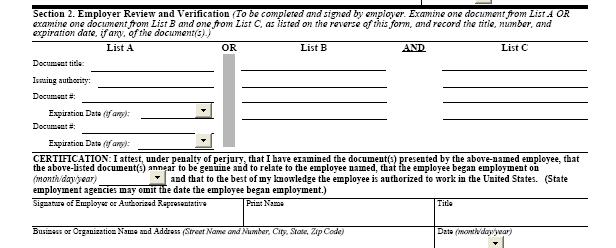 and complete Section Two Document title Issuing authority Document number