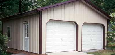 These panels are made of utility grade construction and have a galvanized protective coating.