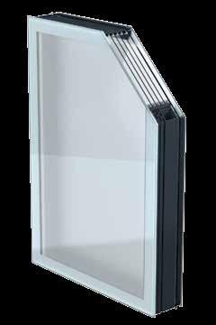 Qbiss Air transparent Qbiss Air translucent Unrivalled performance of transparent system: Energy efficiency: Ucw value 0.30 W/m 2 K Solar heat gain: g value = 0.09 0.34 Natural light: LT value = 0.