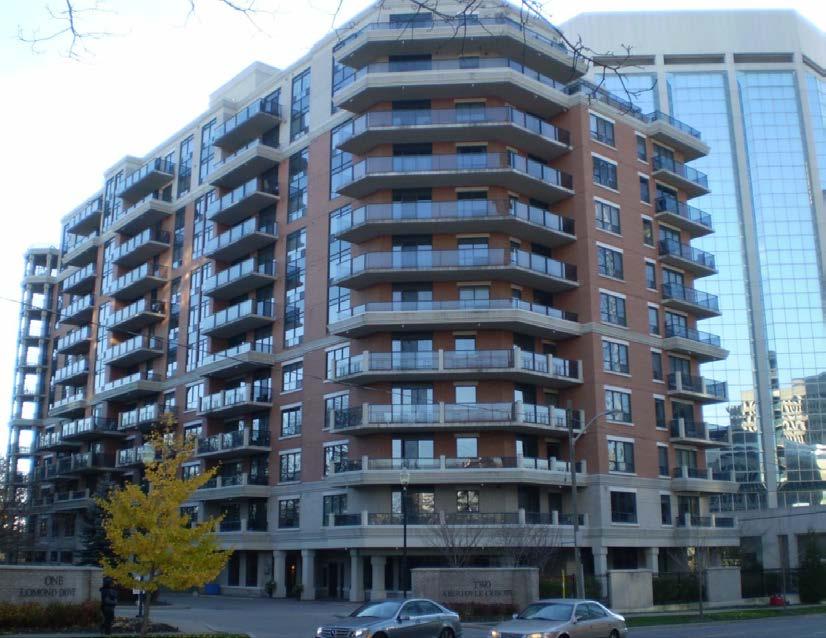 Case Study 4 (Condominium) Pre-Retrofit Condition: 116 suite Occupied in 2001