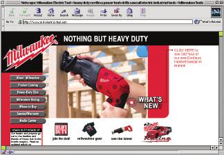 e-business Solutions Milwaukee Electric Tool Corporation powers up its sell-side online.