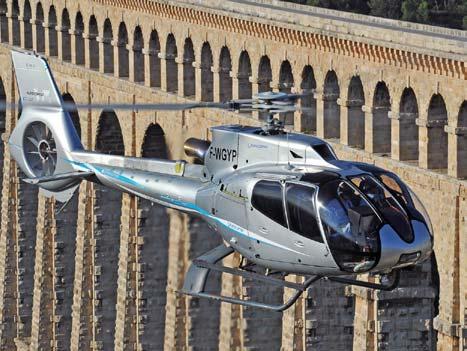 flight software automatically generated The Eurocopter EC130 helicopter. We use our system design model in Simulink for ARP4754 to establish stable, objective requirements.