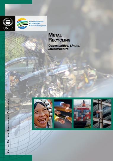 Explore the opportunities, limits and infrastructure for metal recycling a free textbook. Promote a Product-Centric approach. Give answers how to increase metal recycling rates.