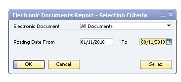 ... How to Implement and Use Electronic Documents with SAP Business One Creating the Report of Generated Invoices The taxing authority SAT requires companies to send a monthly list of generated