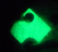 EL Spectrum of InGaN QD Green LED 528 nm @ 20 ma Blue-shift 1.