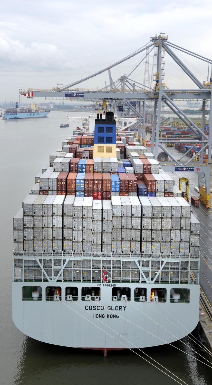 Trade between Antwerp & Montreal (2012) Antwerp to Montreal Total Containers 1.74 mio tonnes 1.