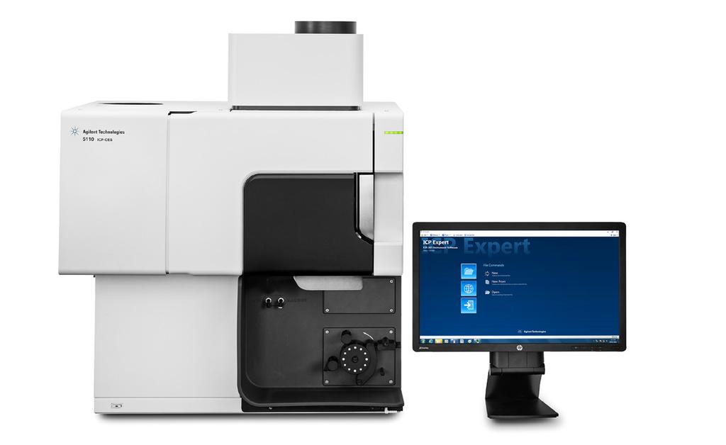ICP Expert software Technical Overview Introduction The Agilent 5110 ICP-OES provides fast sample analysis, using less gas, without compromising on performance for tough samples.