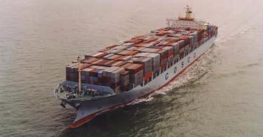 2005 COSCO Orders Four 10,000 TEU Vessels LENGTH OVERALL 349 M (1145 FT.) BREADTH 45.6 M (149.6 FT.