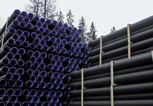SN4 and SN8 culvert pipes Outer/inner diameter