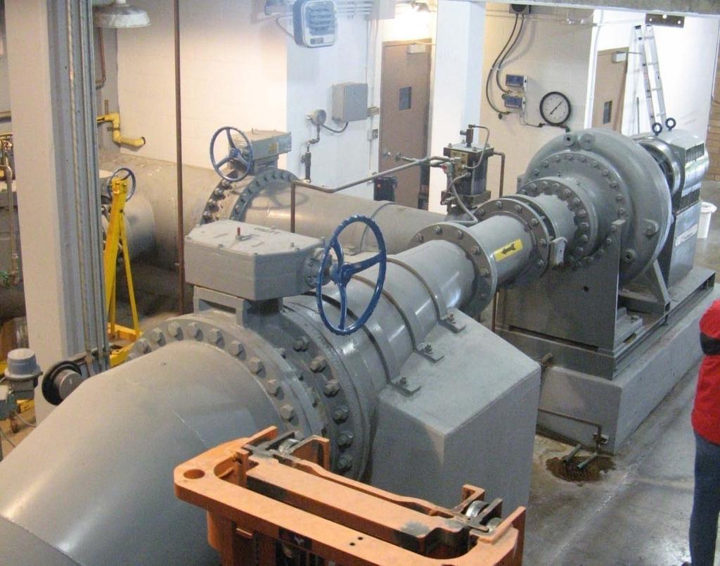 Recommendations for Center St Worthington Turbine (112 kw) Generator Flow control is more beneficial than replacement of the