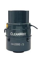 The CleanMist range CM 300 e CM 500 Fixing: no.